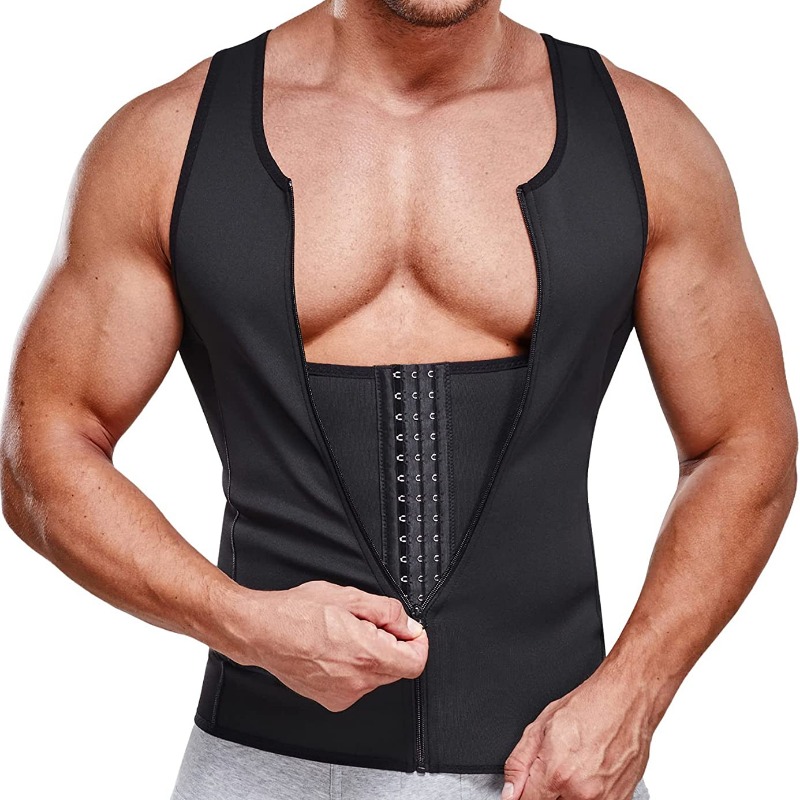 Crossfit Weight Vest - Qtree erkek Zayıflama Sauna Tank Top
