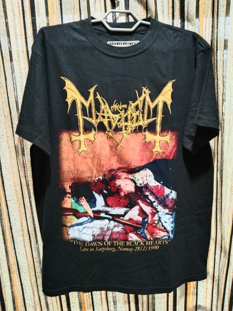 Crossfit Mayhem - Mayhem Band T-Shirt siyah kalpler tur